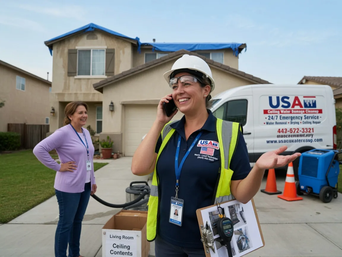 Ceiling Water Damage Restoration Olmitz, KS FAQs